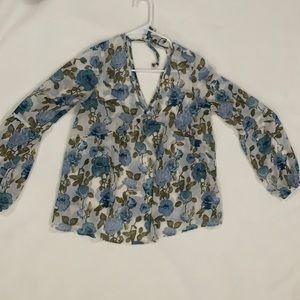 Mossimo Supply CO. Floral Shirt